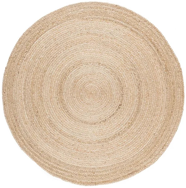 soldes de Noël Castorama Tapis Jute Rond GoodHome Ø130cm 1