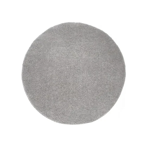 vente luxe pas cher Castorama Tapis Markky ⌀120 Cm Gris 1