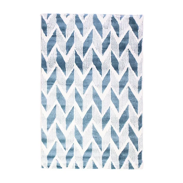 REMISE allant Castorama Tapis Memento Chevrons Blanc 100 X 150 1