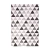 meilleur service Castorama Tapis Memento Triangles Blanc 100 X 150 Cm 5