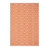 Castorama Tapis Shine 100 X 150 Cm Orange bas prix 7