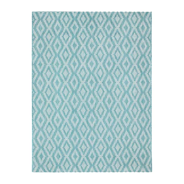 Castorama Tapis Shine 150 X 200 Cm Bleu achat pas cher 1