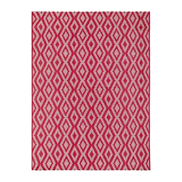 magasin pour Castorama Tapis Shine 150 X 200 Cm Rouge 1