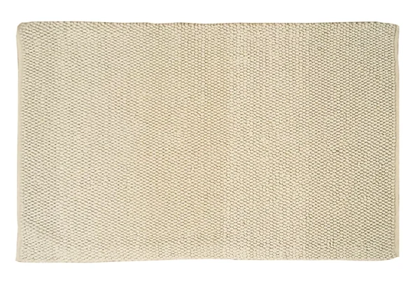 soldes luxe Castorama Tapis Tricot 100 X 150 Cm écru 1