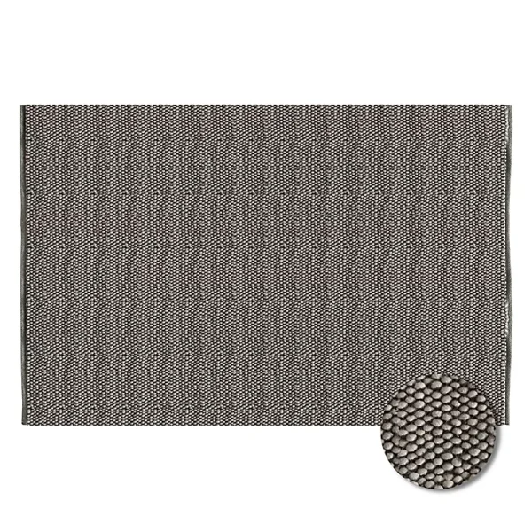 Castorama Tapis Tricot 150 X 200 Cm Gris soldes de Noël 1