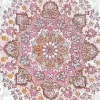 Castorama Tapis Vinyle Essaouira Motif Traditionnel, Persan, Orient Rose L.111,6 X L. 49,5 Cm Dada Art grande qualité 5