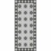 Castorama Tapis Vinyle Motif Arabesques Blanc, Noir Et Gris L.116 X L.49,5 Cm X Ep. 2 Mm vente luxe pas cher 5