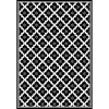 magasin en ligne france Castorama Tapis Vinyle Motif Arabesques Noir Et Blanc L.95 X L.66 Cm X Ep. 2 Mm 7