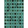 magasin paris Castorama Tapis Vinyle Motif Arabesques Vertes L.95 X L.66 Cm X Ep. 2 Mm 7