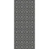 Prestation Et Rapide Castorama Tapis Vinyle Motif Carreaux De Ciments, Arabesques Noires Et Blanches L.116 X L.49,5 Cm X Ep. 2 Mm 7