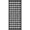 Castorama Tapis Vinyle Motif Carreaux De Marbre Noirs Et Blancs L.116 X L.49,5 Cm X Ep. 2 Mm grande popularité 7