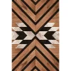 Castorama Tapis Vinyle Motif Chevrons Bois Noyer L.180x L.120 Cm X Ep. 2 Mm grand choix 5