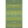 Castorama Tapis Vinyle Motif Terrain De Football Coloris Vert L.83x L.49,5 Cm X Ep. 2 Mm Authenticité garantie 7