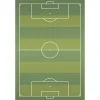 Prix très abordable Castorama Tapis Vinyle Motif Terrain De Football Coloris Vert L.95x L.66 Cm X Ep. 2 Mm 7