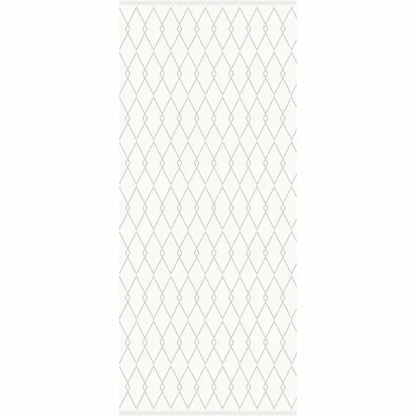 Castorama Tapis Vinyle Motif Triangles Graphiques Blancs Et Gris L.116 X L.49,5 Cm X Ep. 2 Mm meilleur service 1